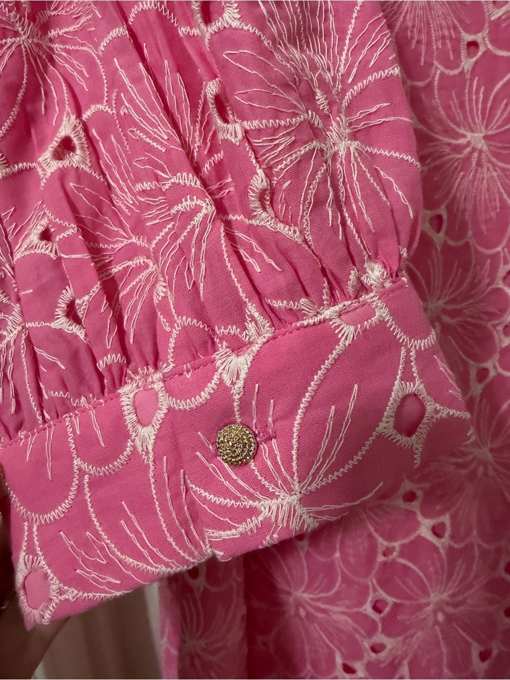 NWT Pomander Place Eyelet Dress Size XL - Picture 5 of 5